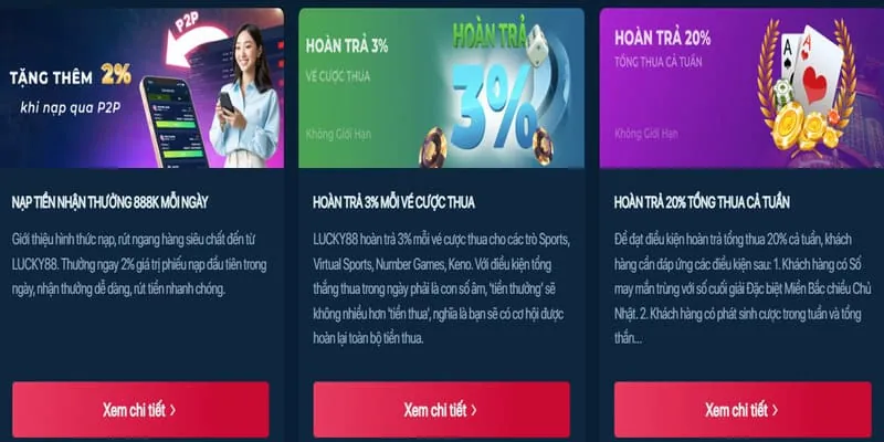 Thưởng chào mừng 100%